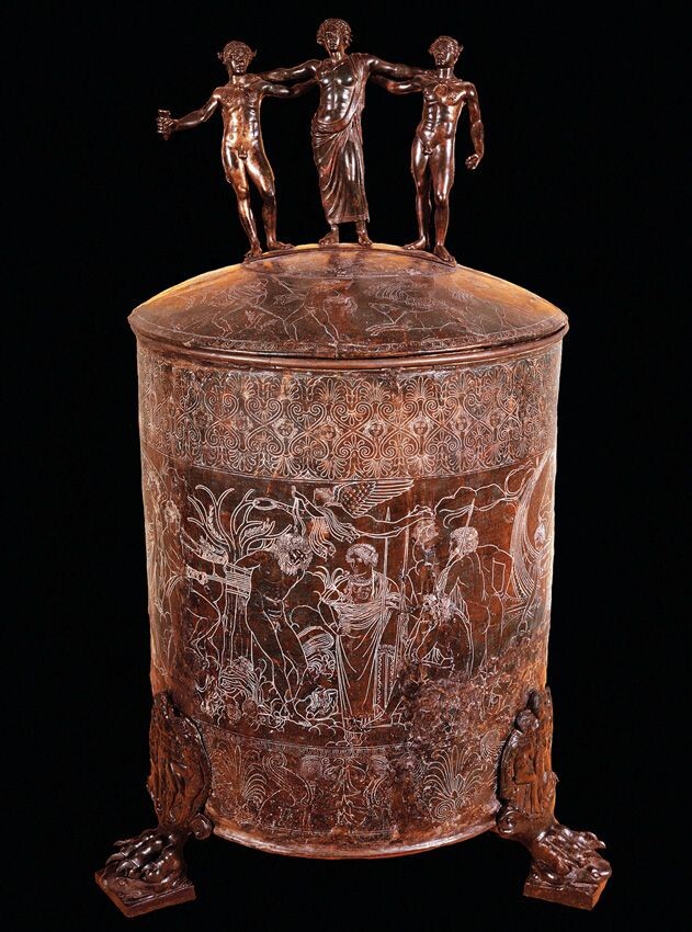 Древнеримская циста.