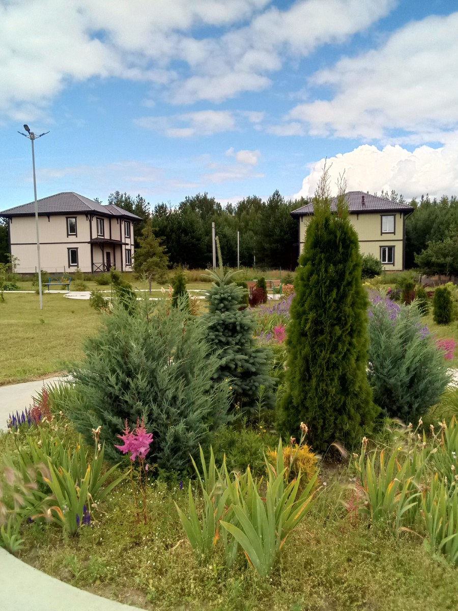 Парк в нашем поселке 