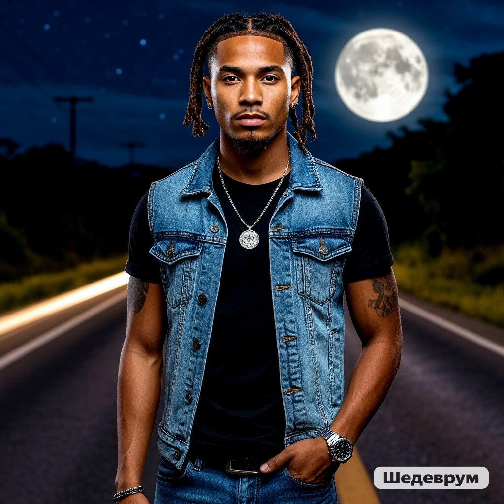 Арт создан в Шедевруме автором канала