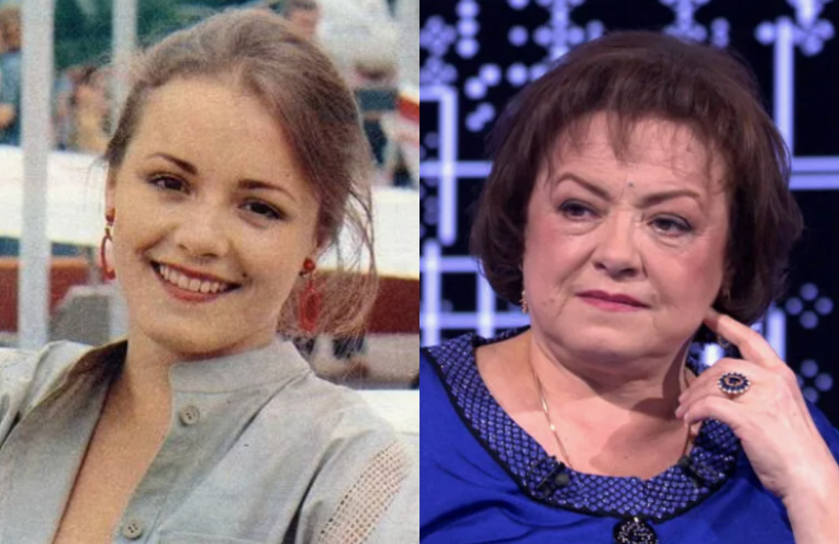  Елена Цыплакова в молодости и сейчас