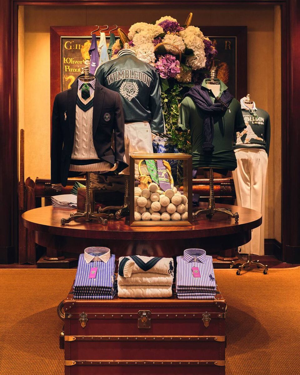    Ralph Lauren выступил официальным партнером Уимблдона (фото 3)