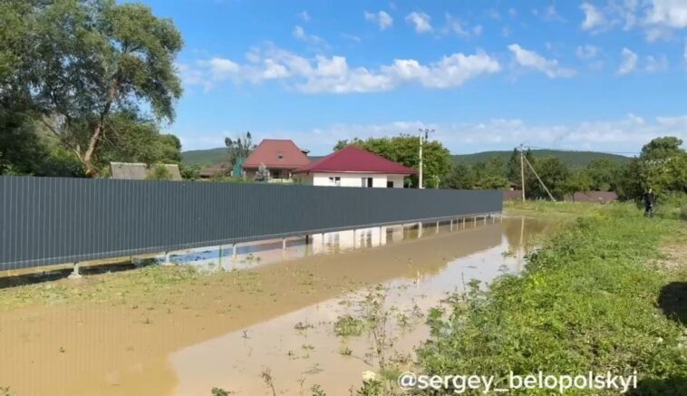    Обстановка в станице Пятигорская / t.me/sergey_belopolskyi