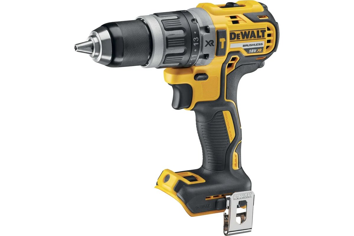 Выглядит DEWALT DCD796E2T мощно и профессионально