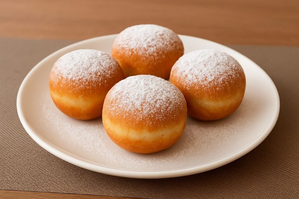 Пончики из 4 ингредиентов - Вкусно Просто Быстро