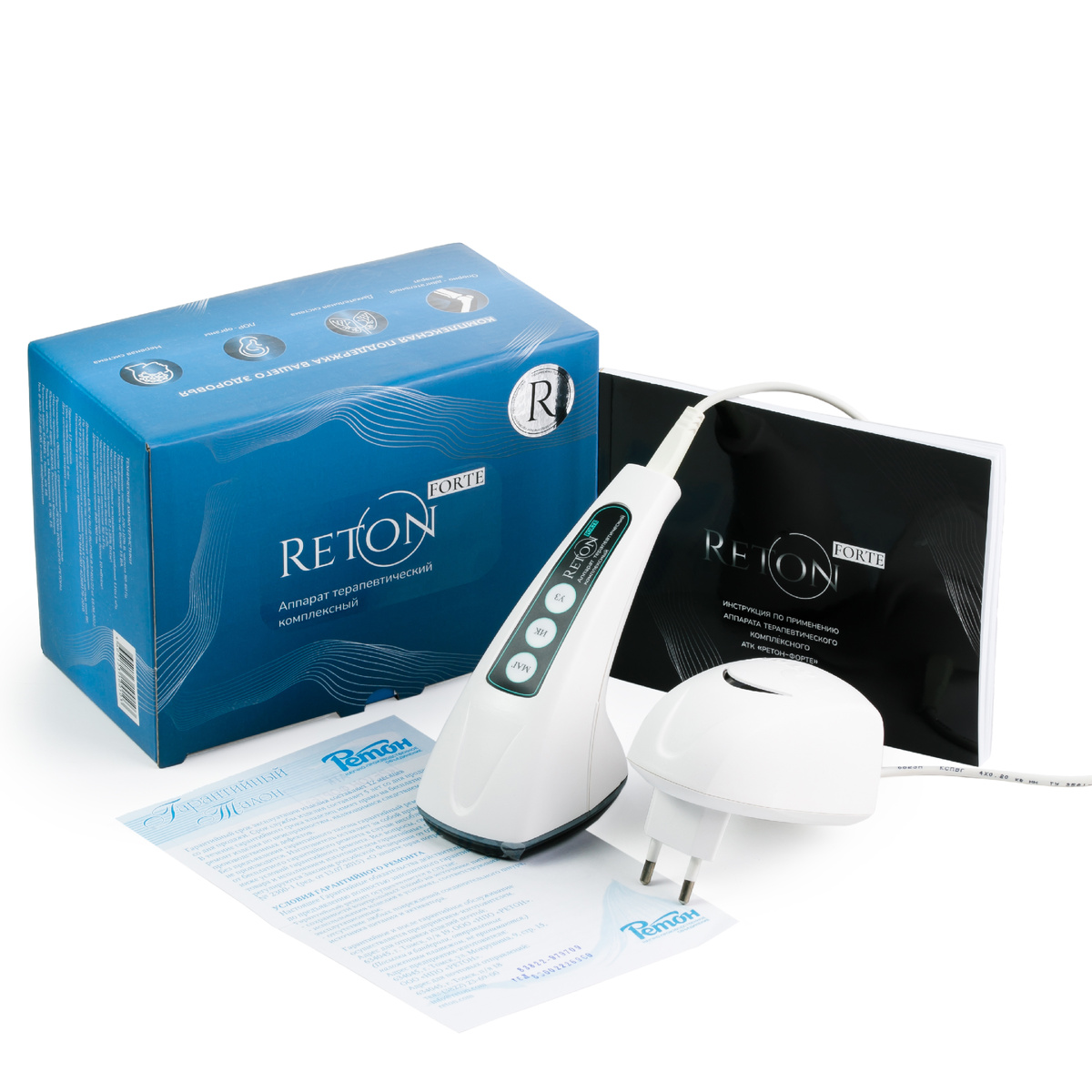 Общество с ограниченной ответственностью «Научно-производственное объединение “РЕТОН”» из Томска стало одной из компаний, получивших сертификат национального бренда «Сделано в России» от Российского экспортного центра (РЭЦ, Группа ВЭБ.РФ) по направлению «Надежность» на комплексный терапевтический аппарат АТК «Ретон Форте».