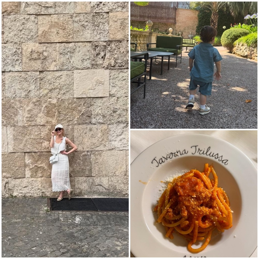 Линдси Лохан с сыном Луаи