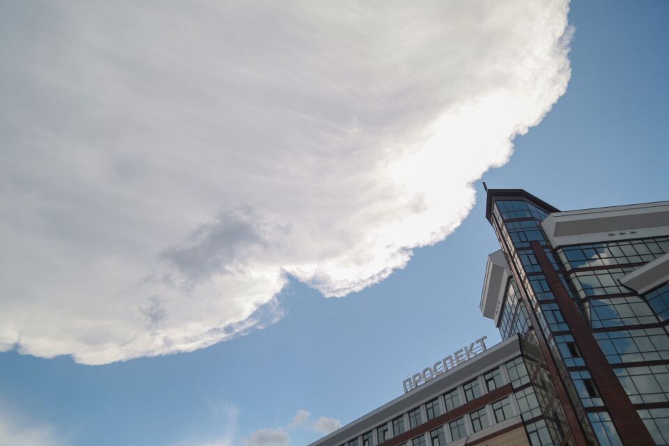    Дождь в Барнауле. Источник: Олег Укладов