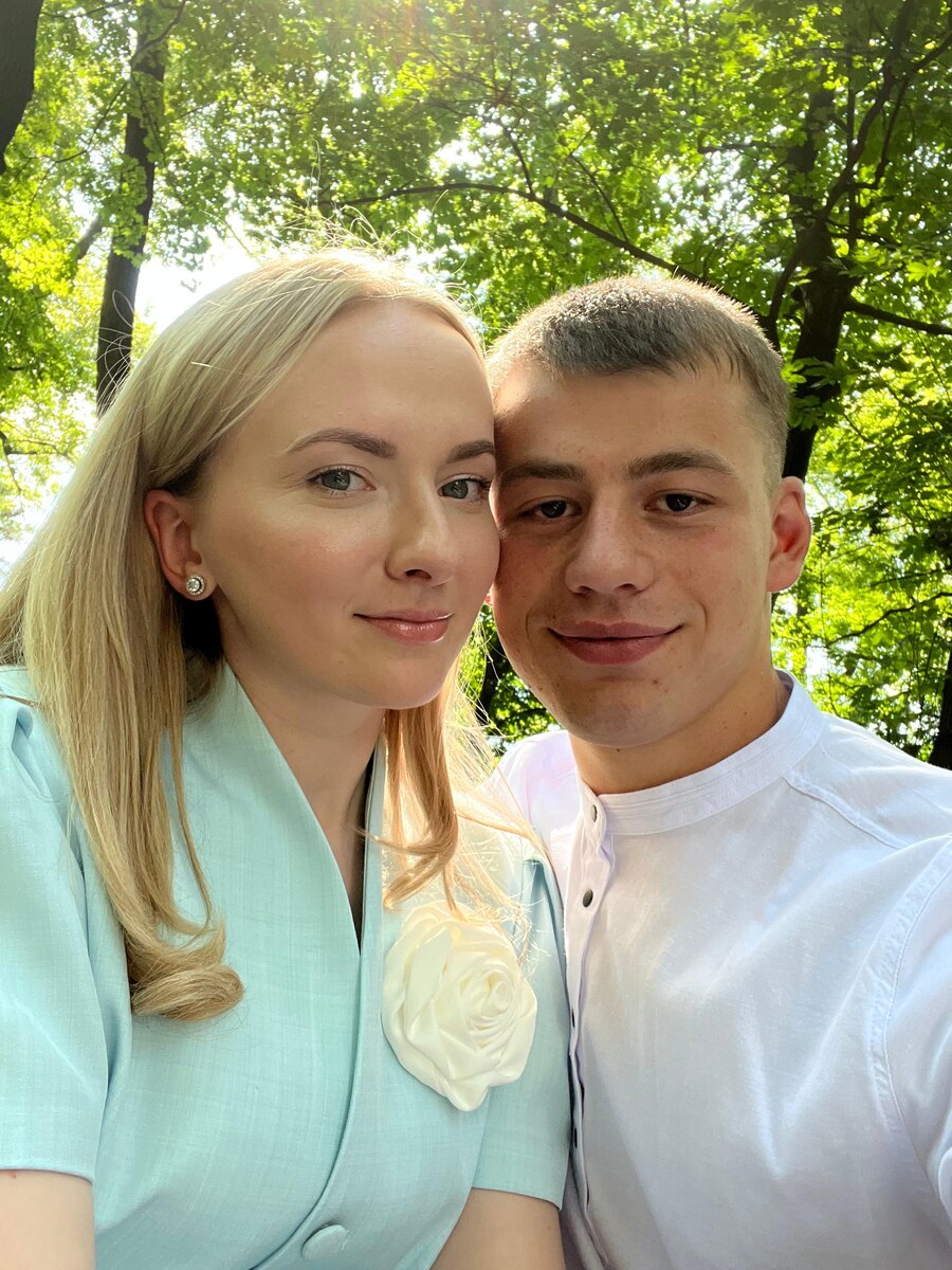 Хетаг Гозоев и Анастасия Дейнека. Фото из личного архива.