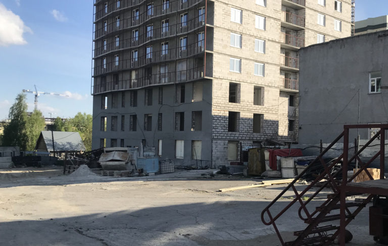    Долгострой на ул. Дуси Ковальчук, стр. 378/1, д. 1. Фото: Минстрой РФ Ольга Чистова