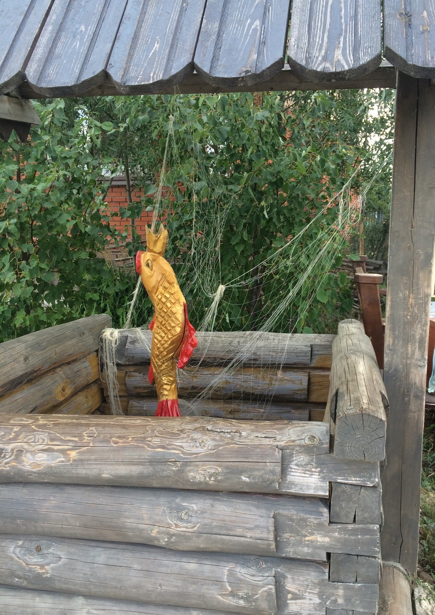 золотая рыба исполняет желания-остров свияш в казани - фото автор