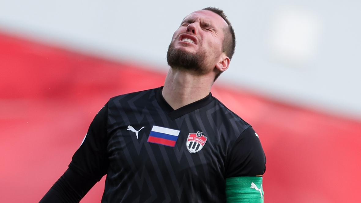 Экс-нападающий подмосковного клуба "Химки" Антон Заболотный. Фото из интернета.