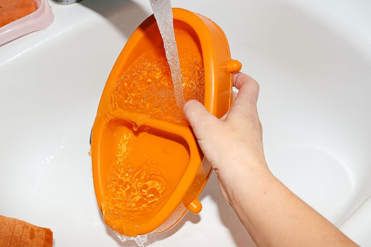 Мойка миски 