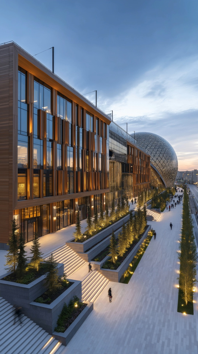 Молл нового времени. Рендер: KNKO