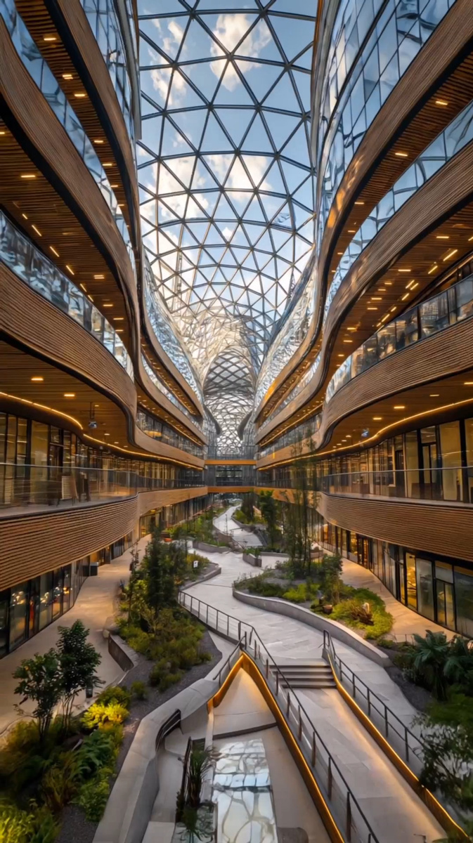 Молл нового времени. Рендер: KNKO