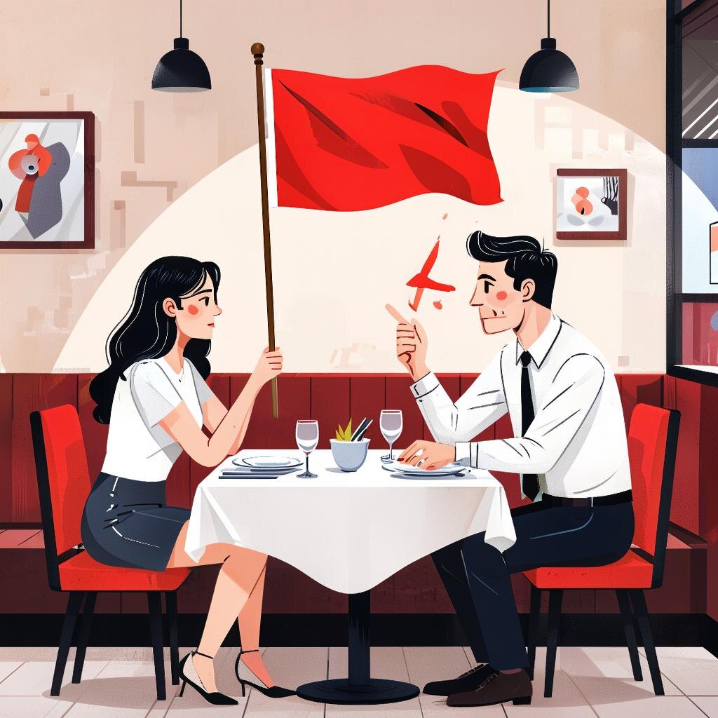 Если он не платит за вас в ресторане — это красный флаг?