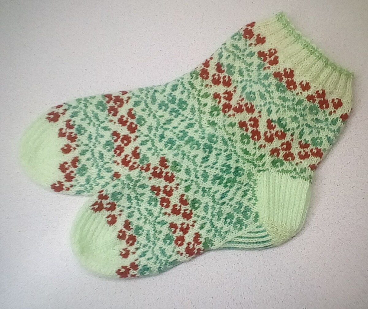 Носочки "Ягодная полянка"