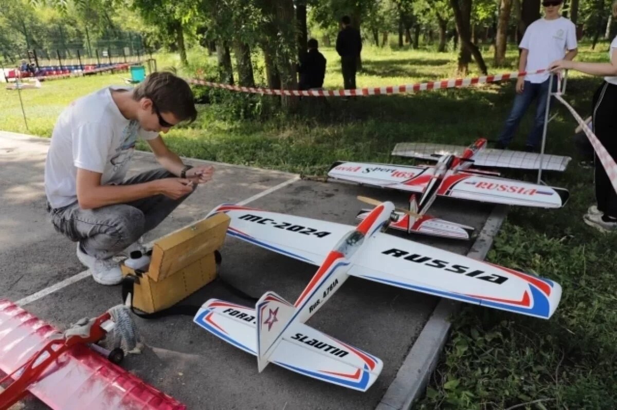    В Самаре прошли соревнованиях по авиамоделированию