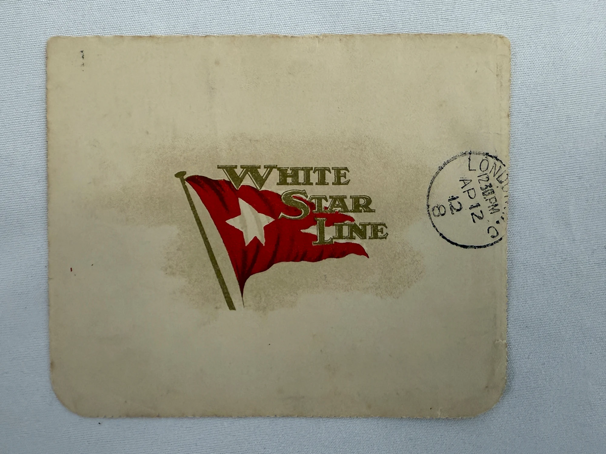 Почтовая открытка, написанная одним из самых известных выживших с «Титаника» всего за несколько дней до крушения парохода, была продана на аукционе в Великобритании за 300 000 фунтов стерлингов (399 000 долларов США).