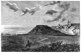 Форт Александровский (1870).
Рис. А. Н. Нисченкова с наброска П. П. Дорошина