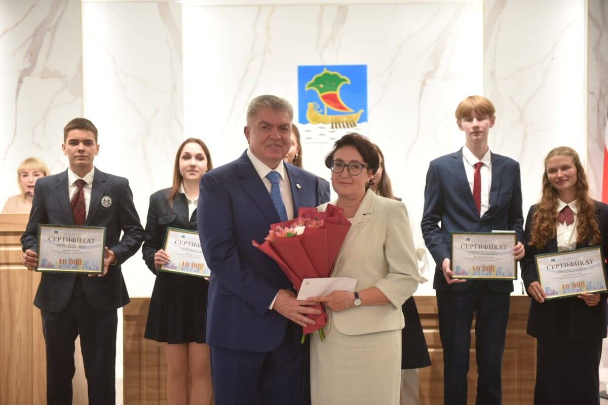 На фото: учитель химии школы №30 Ольга Калинкина