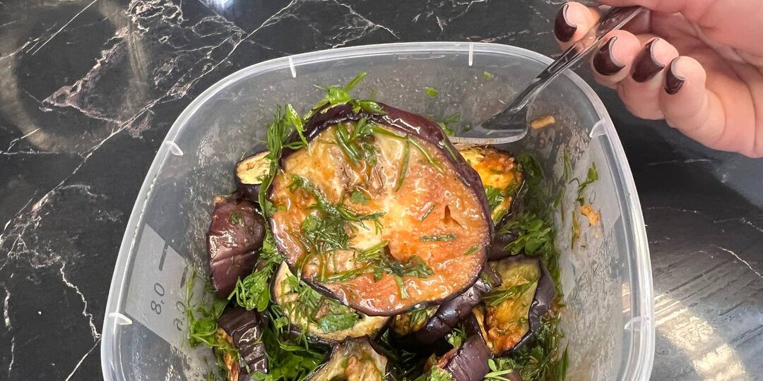 Закуска из баклажанов