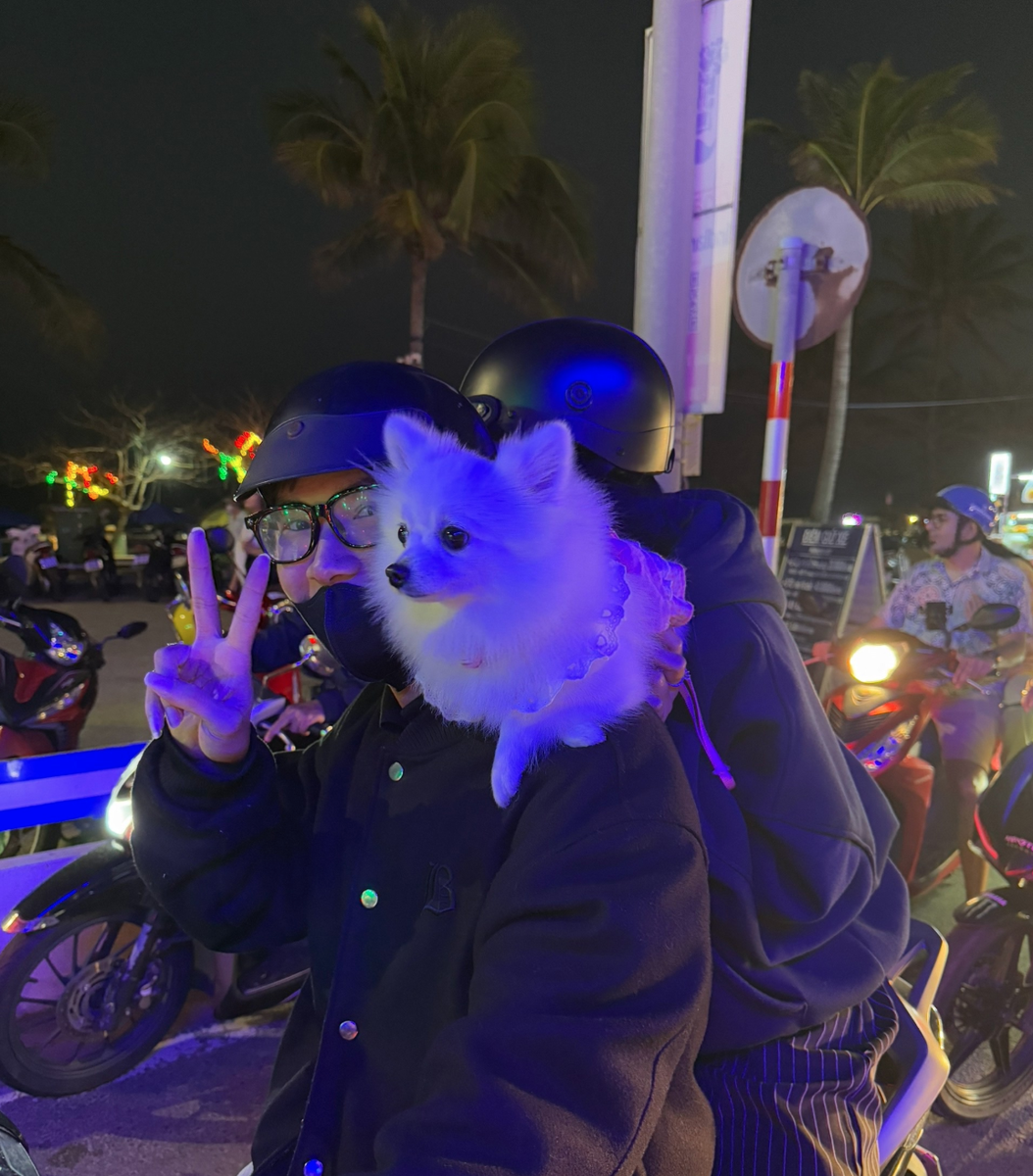 где-то на дороге в Дананге :)