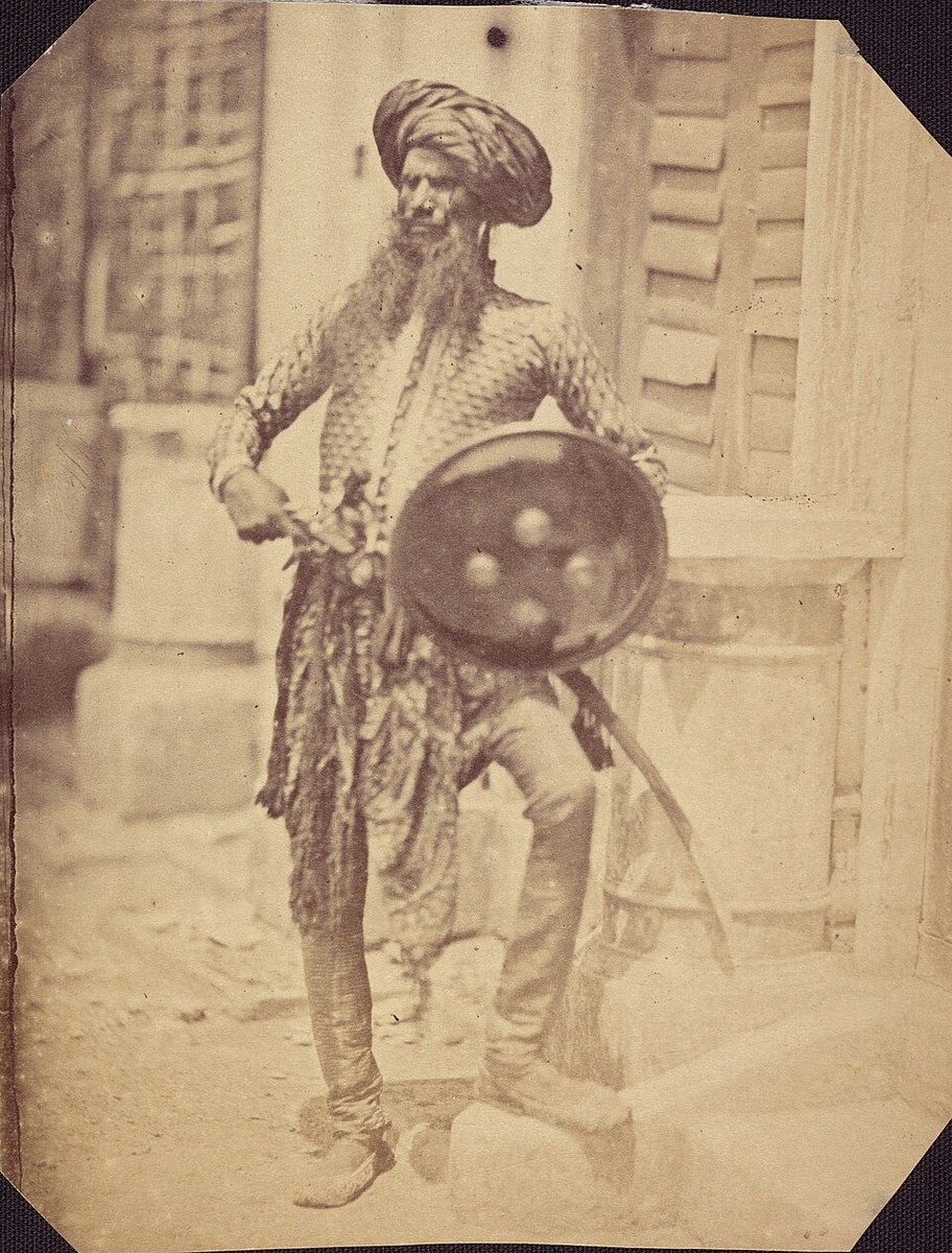 Один из раджпутов. Фото второй половины 19-го века.