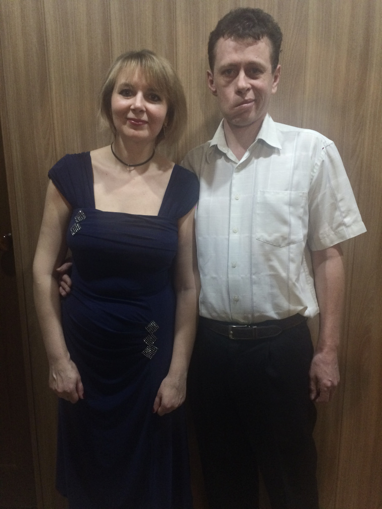 Мама и папа вместе. Здесь ему 45. Уже после удаления цилиндромы