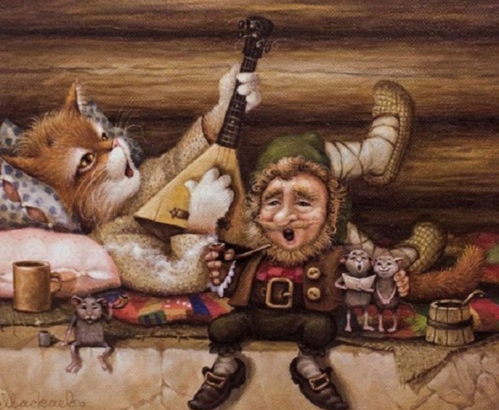 "Картины от печки" Александра Маскаева