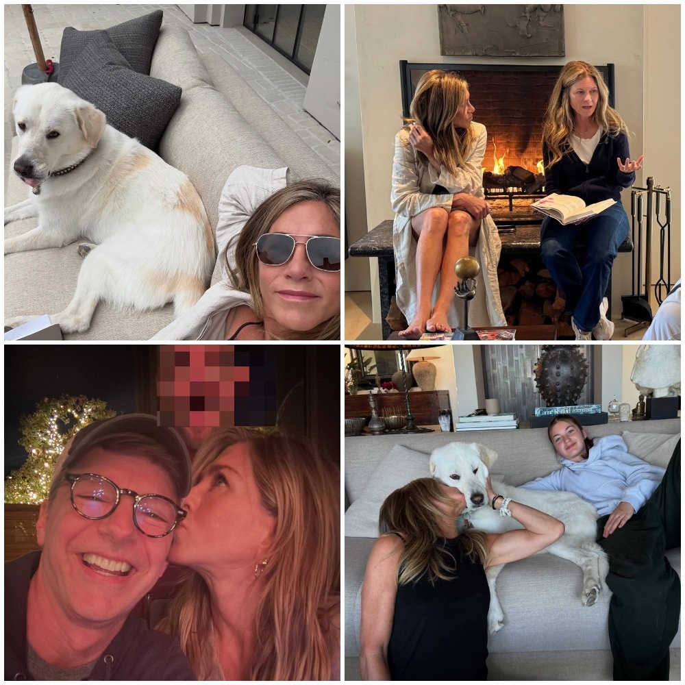 Дженнифер Энистон с друзьями