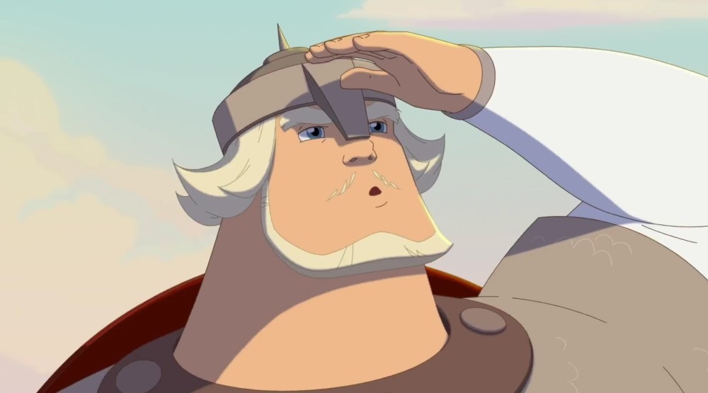     Кадр из мультфильма «Три богатыря и свет клином» (2025)