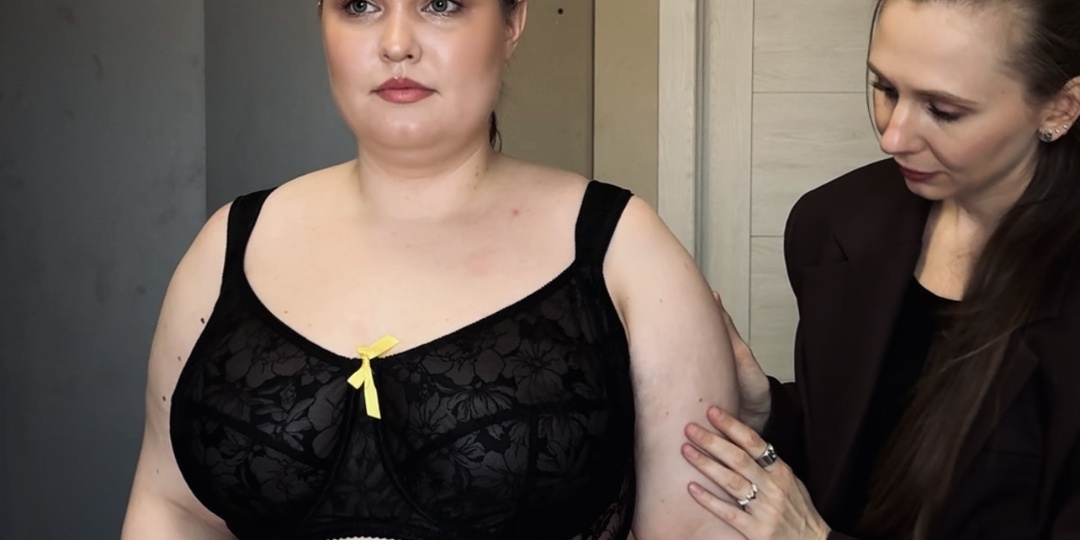 Бюстгальтер для большой груди, сшитый по индивидуальным меркам🪡