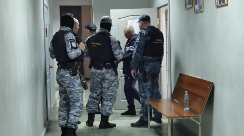    Один из задержанных в день решения по мере пресечения. Фото: Царьград.