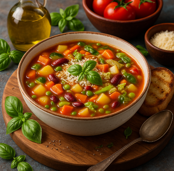 Минестроне рецепты от Дарики