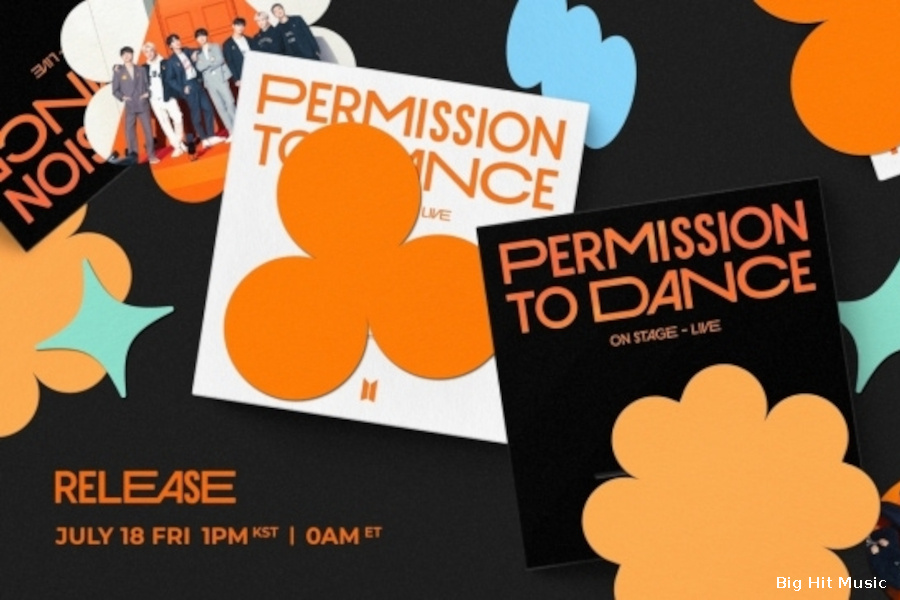 Анонс выхода концертного альбома PERMISSION TO DANCE ON STAGE — LIVE