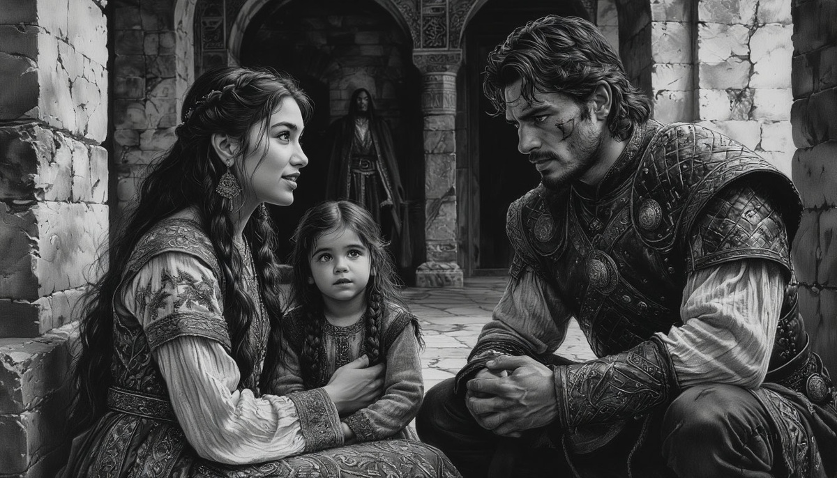 Бала-хатун организует в Биледжике помощь спасенным пленникам, исцеляя не только их тела, но и души