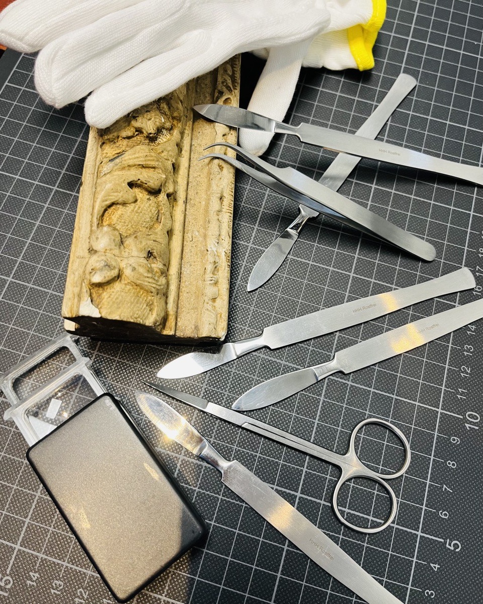 Рабочие инструменты реставратора