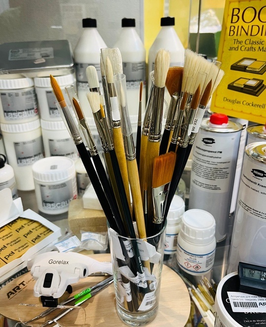 Кисти для работы реставратора