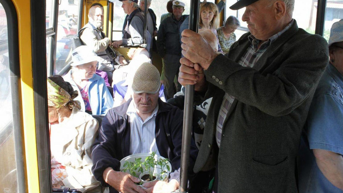 Лето — не повод сидеть дома: бесплатный транспорт для пенсионеров
