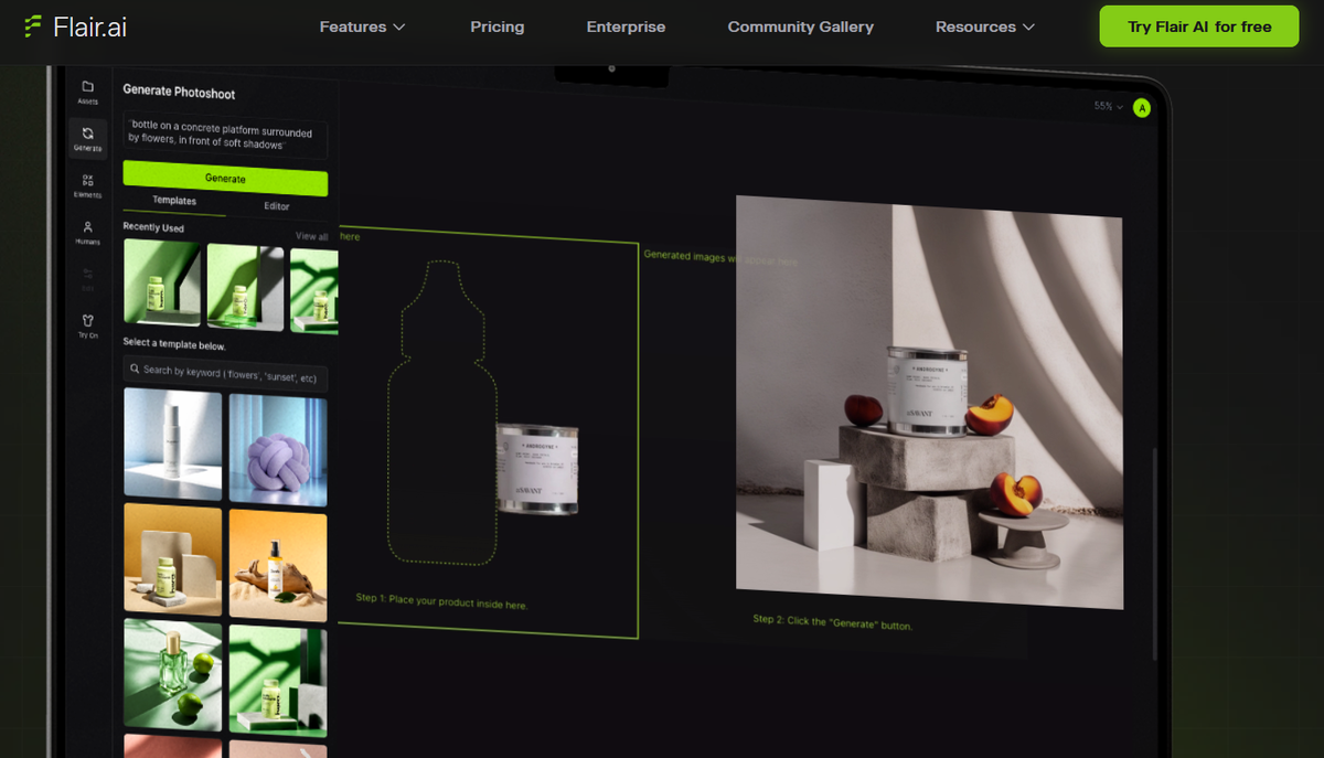 Flair AI — нейросеть для маркетплейса