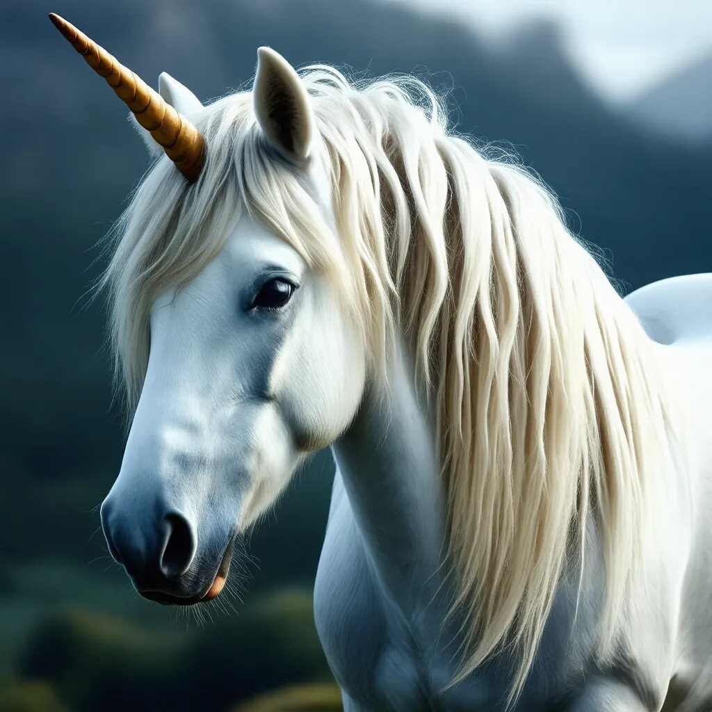 Так представляли образ единорога.