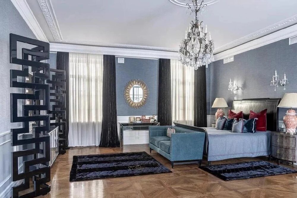    Одна из спален в доме Виктора Дробыша. Фото: NF GROUP