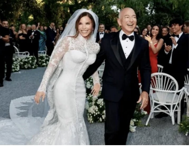 Джефф Безос и Лорен Санчес