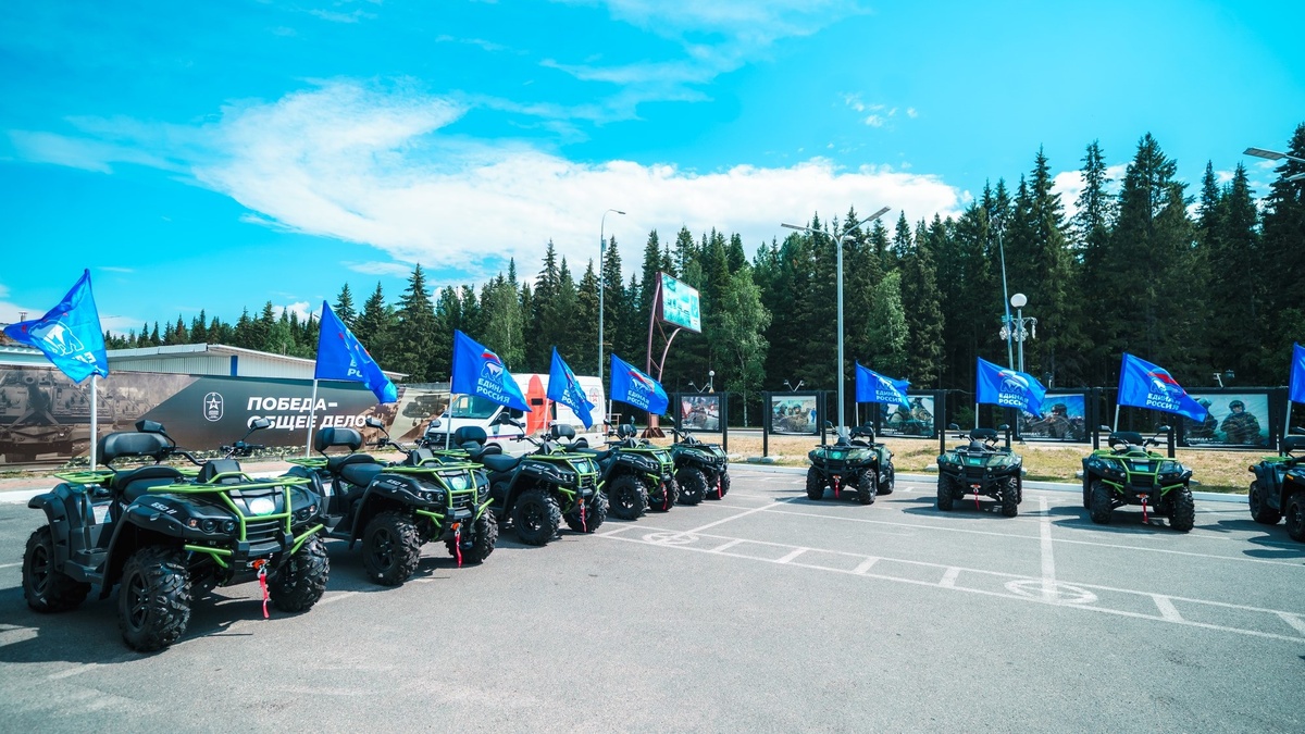    Единороссы Югры отправили бойцам СВО 12 квадроциклов