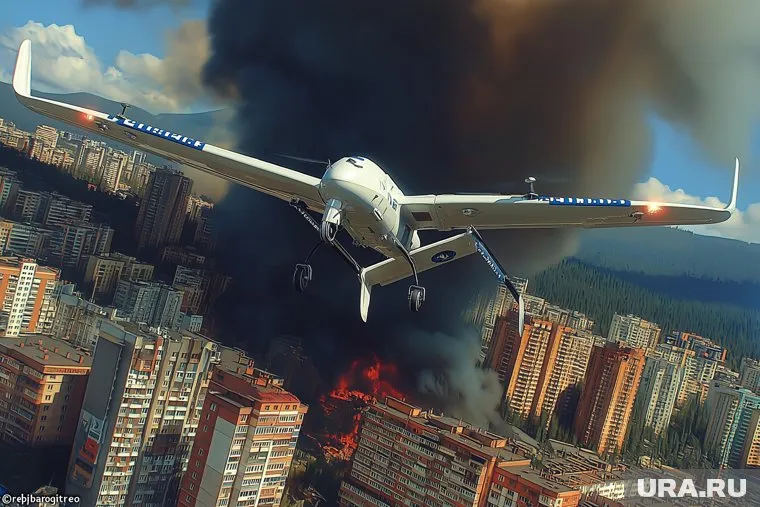 ВСУ атаковали при помощи БПЛА Ижевск
Фото: Создано в Midjourney © URA.RU