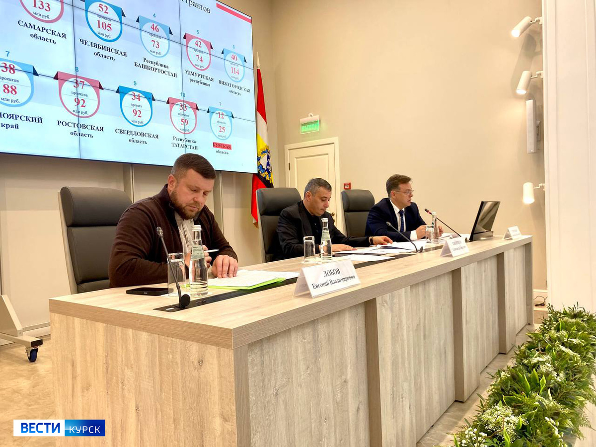    Более 80 проектов курян будут реализованы на средства выигранных грантов