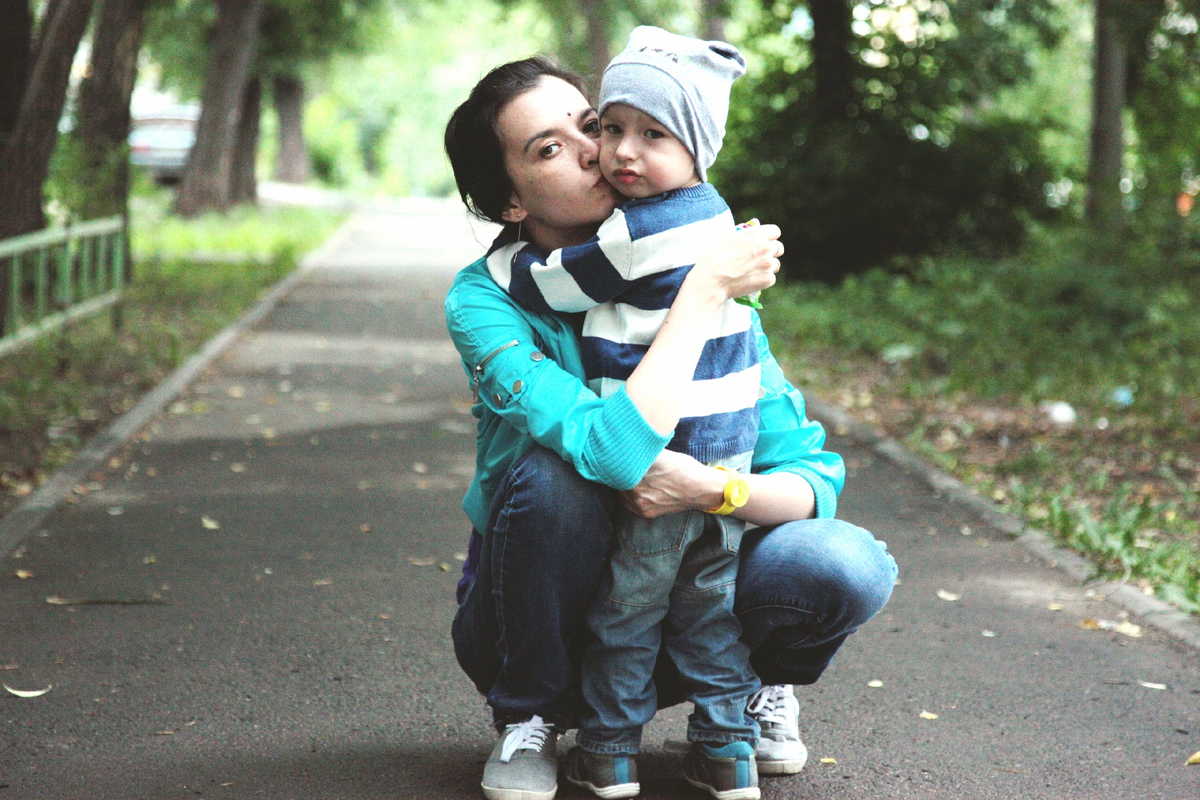 Фото автора (сын которому сейчас почти 13 лет) на фото почти 2 годика 