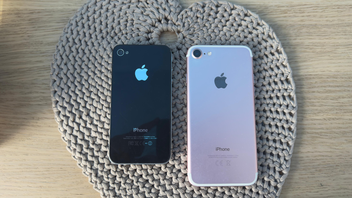 iphone 4s VS iphone 7