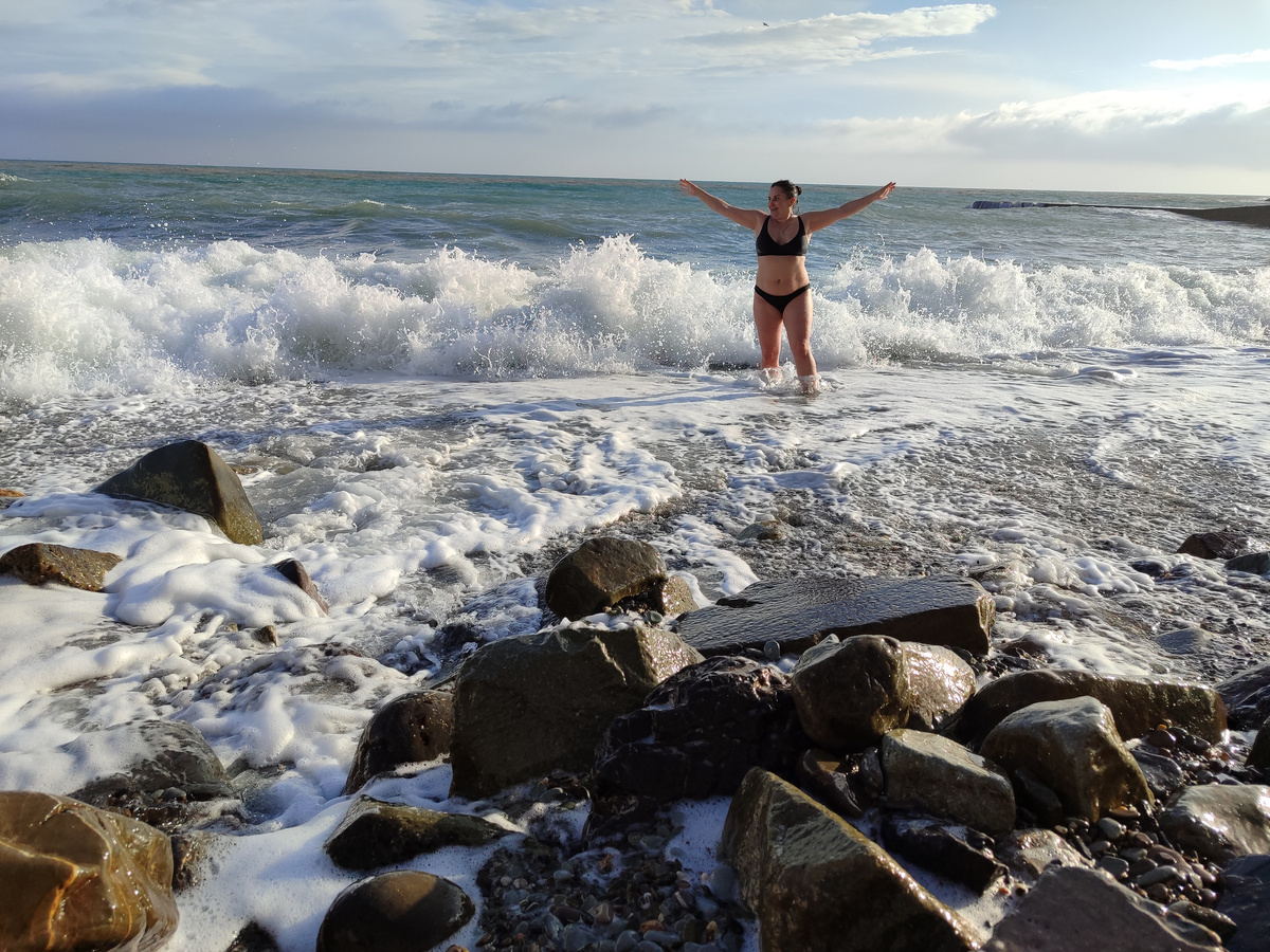 Крым, январь 2024