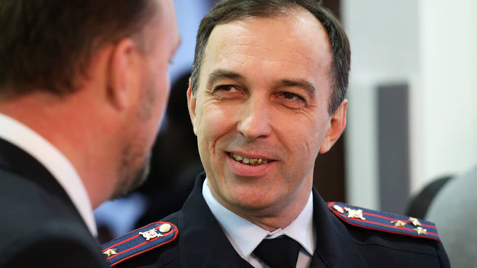 Начальник отдела ГИБДД городского управления МВД в Нижнем Новгороде Валерий Иванов.📷Фото: Роман Яровицын / Коммерсантъ